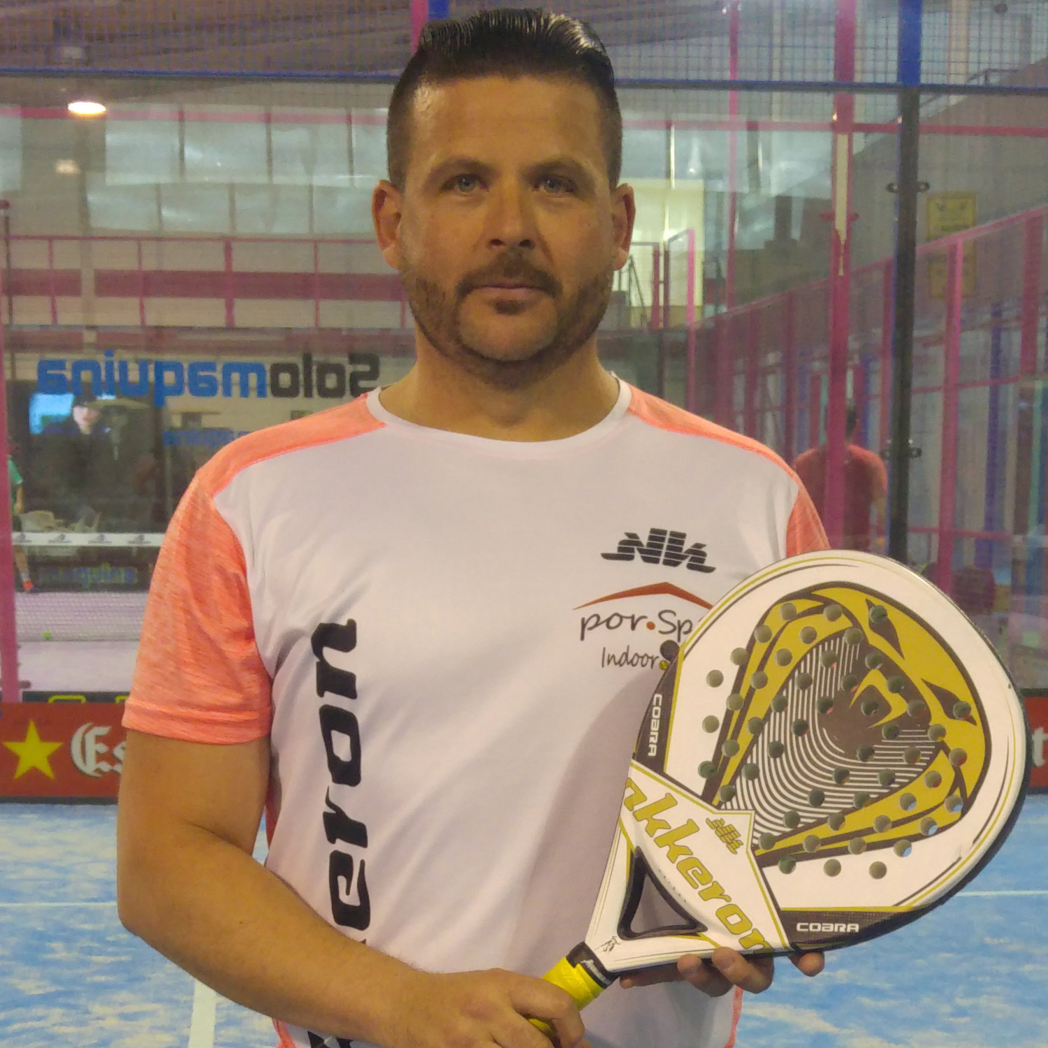 Sergio, monitor pádel Por Sport